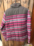 Preloved - Ariat Pink/Grey Jacket - Size Large