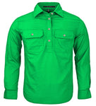 Kids - Pilbara UPF50+ Work Shirts - Closed Front - Kids