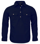 Kids - Pilbara UPF50+ Work Shirts - Closed Front - Kids