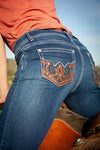 Outback - Leni Mid-Rise Boot Cut Jeans - 34 leg