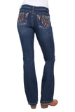 Pure Western - Womens Lola Boot Cut Jean - 34 leg