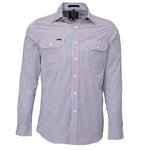 Men's Front Flap Dual pocket classic fit L/S