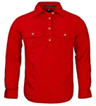 Kids - Pilbara UPF50+ Work Shirts - Closed Front - Kids