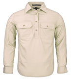 Kids - Pilbara UPF50+ Work Shirts - Closed Front - Kids
