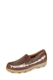 Womens Cow Fur Cellstretch Mocs Slip On