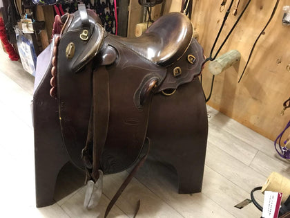 Second Hand - Ord River Suprema Barcoo Poley Saddle - 18 inch #58