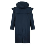 Men's Stockmans Full Length Waterproof Rain Coat - Night Blue