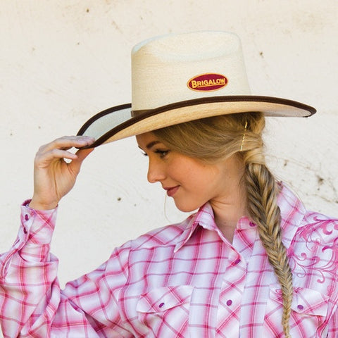 Western - Palm Leaf Hat - Taped