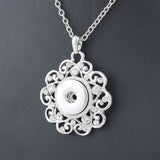 Snap Necklace with Link Chain
