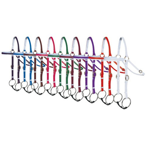 Horse Sense - PVC Barcoo Bridle Head - Brass Fittings