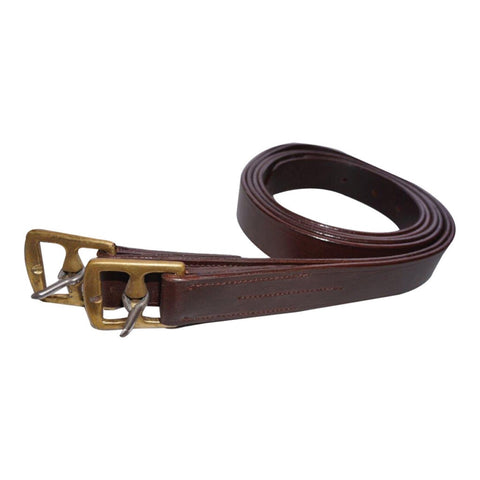 Mcalister - Stock Stirrup Leathers With Brass Buckles