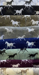 Horse print scarf
