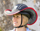 Horse Riding Helmet Brim  - Sun Shade - Visor