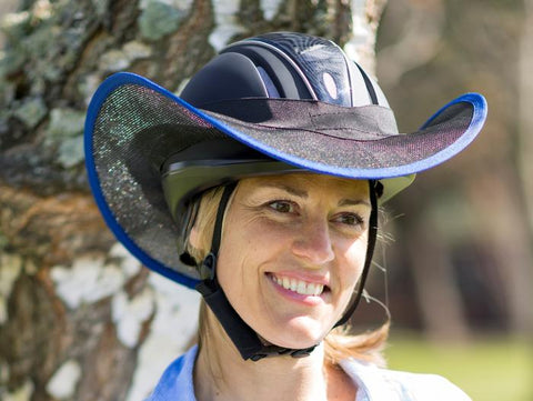 Horse Riding Helmet Brim  - Sun Shade - Visor
