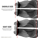 Syd Hill -  Synthetic Half Breed Saddle - Non Adjustable Tree