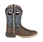 Durango Lil' Rebel Pro Big Kid's Blue Western Boot