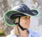 Horse Riding Helmet Brim  - Sun Shade - Visor